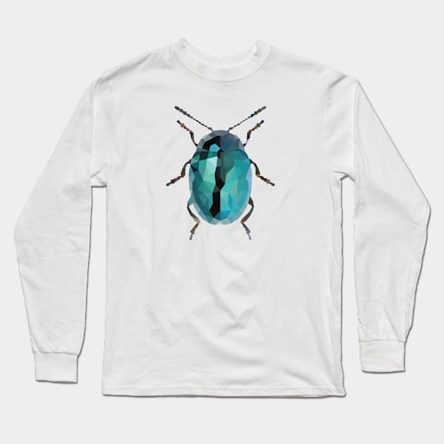 Geo-Beetle Long Sleeve T-Shirt by BeetleBrand